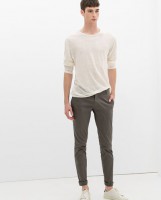 pantalon chino satén 